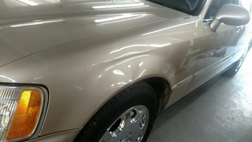 Front Fender Dent